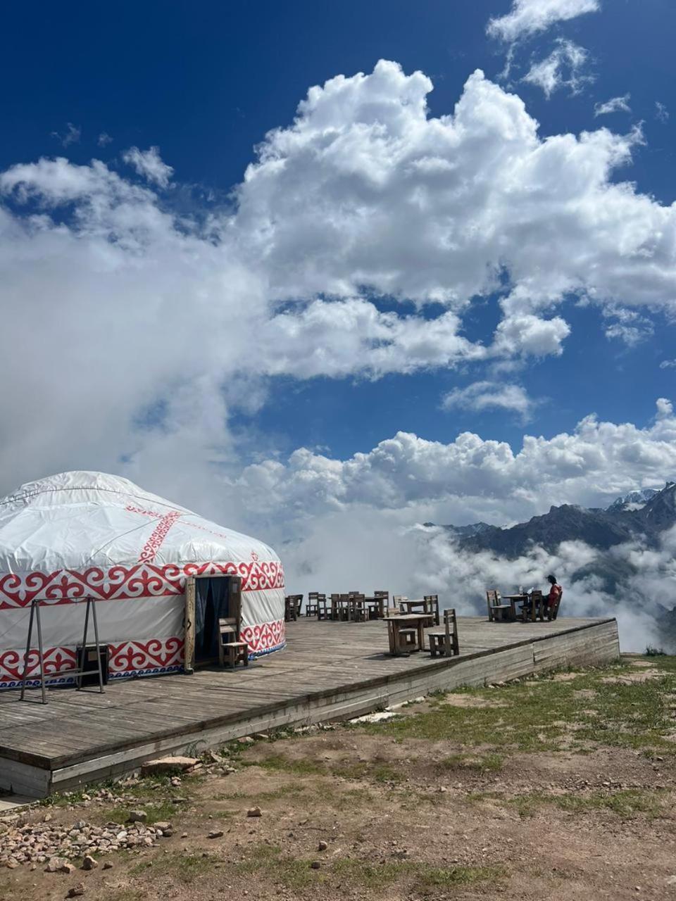 Yurta Base Camp, Shymbulak Mountain Resort Besqaynar Exterior foto